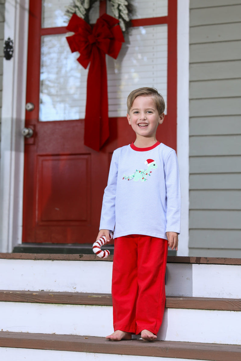 CHRISTMAS DINO PANTS SET