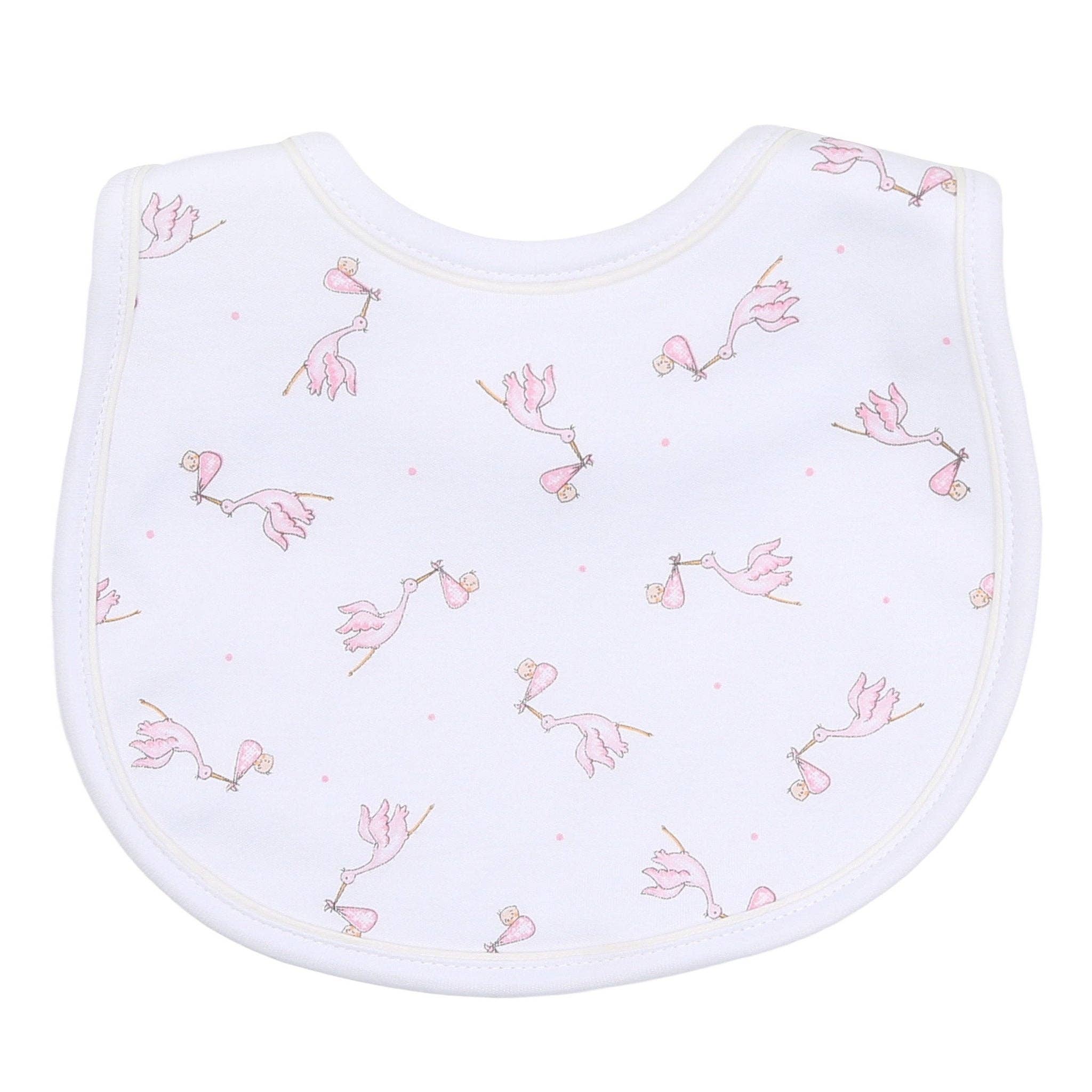 WORTH THE WAIT PRINTED BIB - PINK