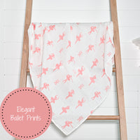 BALLET BABY SWADDLE BLANKET