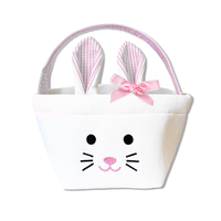 BITTY BUNNY BASKET - PINK