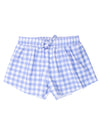 ACTIVE BUTTERFLY SHORTS - PERIWINKLE BLUE GINGHAM